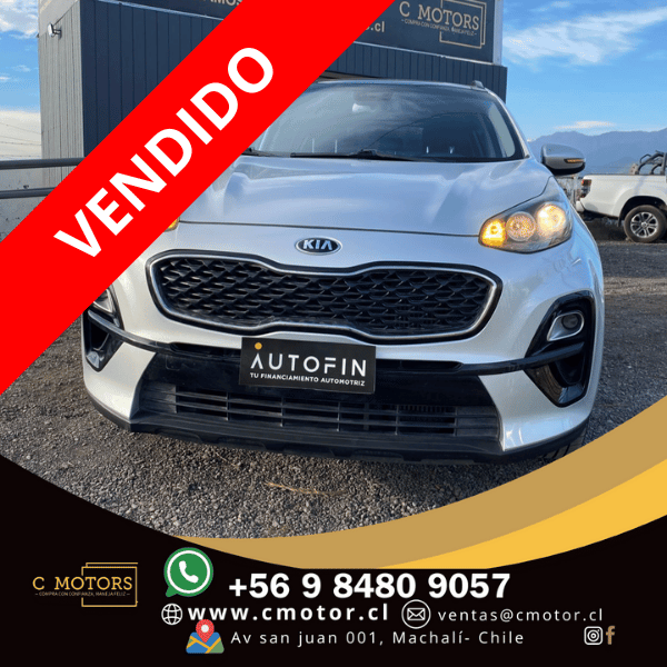 VENDIDO KIA SPORTAGE 2020