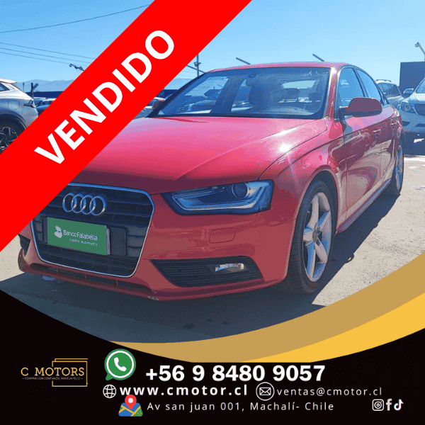 VENDIDO AUDI A4 2015